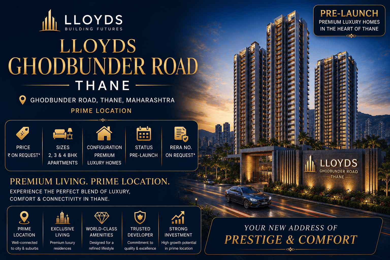 Lloyds Ghodbunder Road Thane - Premium Apartments Thane