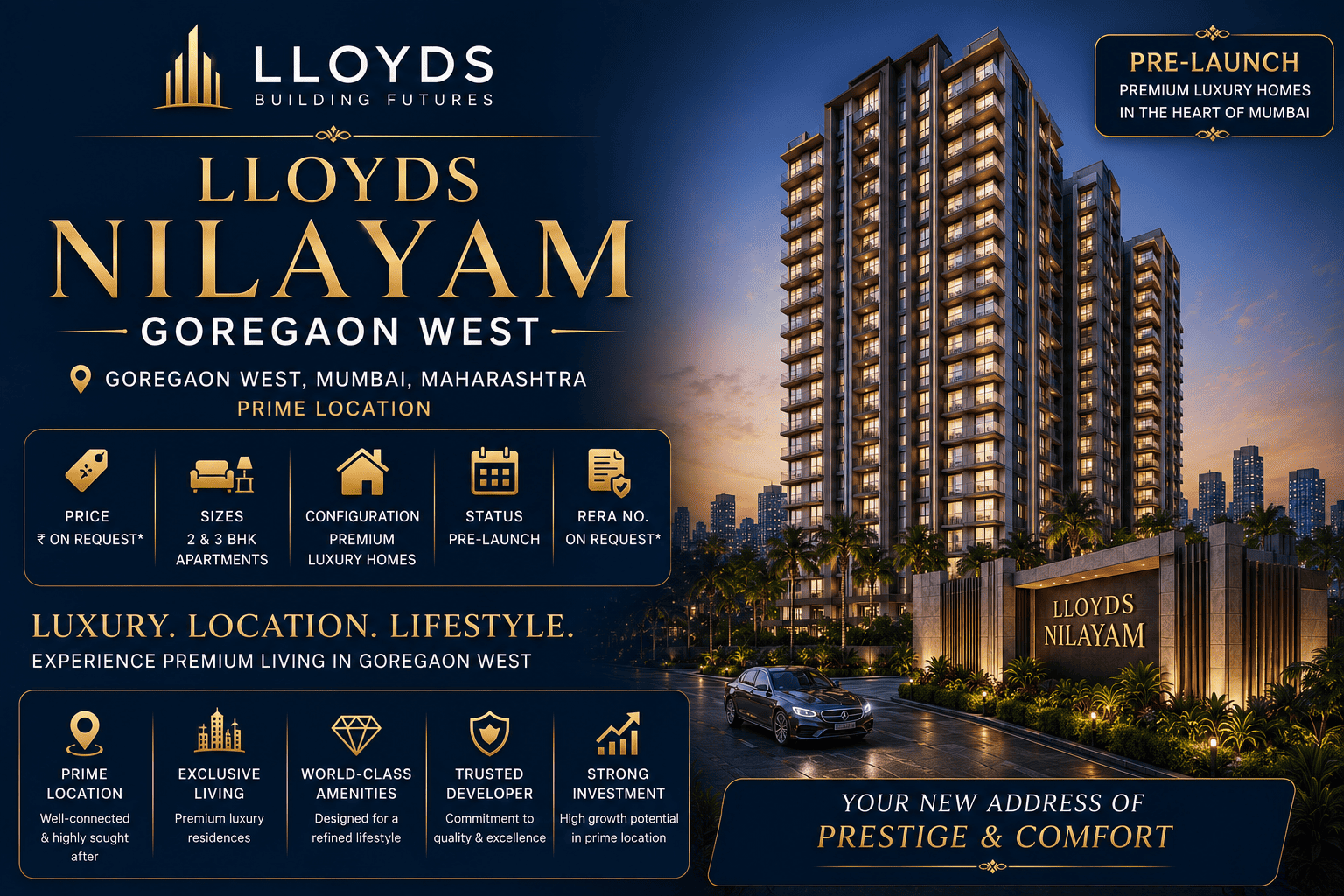 Lloyds Nilayam Goregaon West - Premium Apartments Mumbai