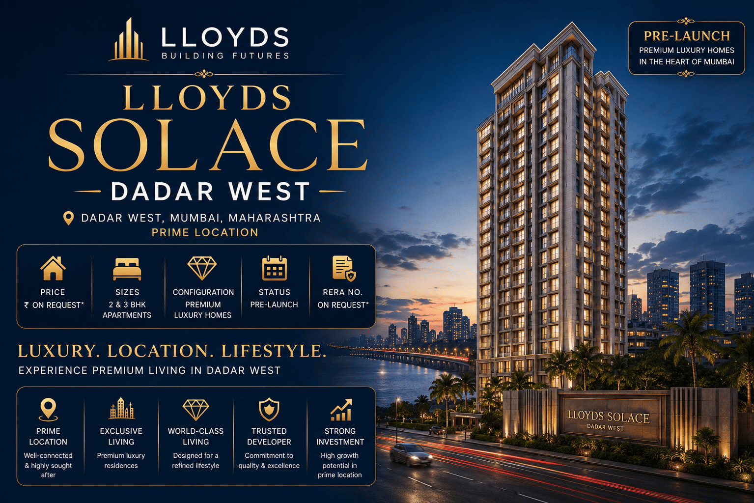 Lloyds Solace Dadar West - Premium Apartments Mumbai